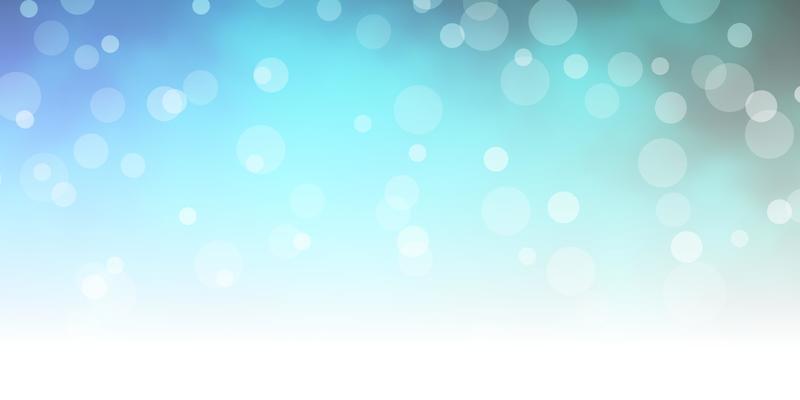 Light Blue, Green vector pattern with circles.