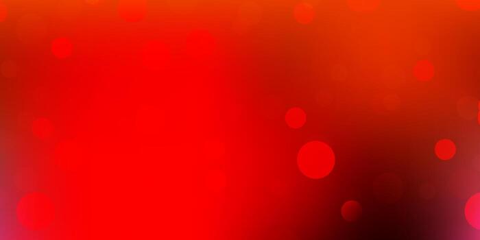 Light red, yellow vector pattern with abstract shapes.