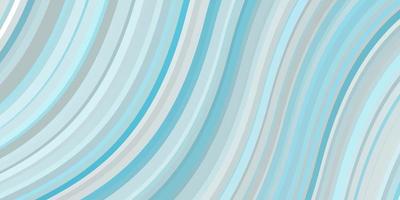 Light BLUE vector backdrop with bent lines.