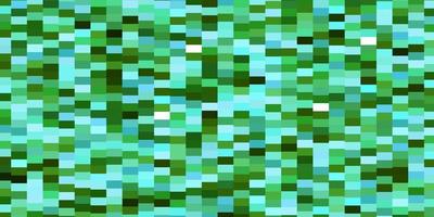 Light Blue, Green vector texture in rectangular style.