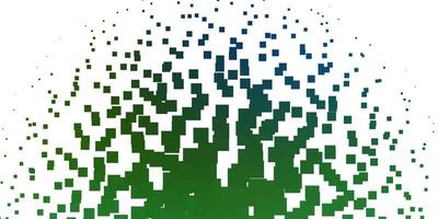 Light Blue, Green vector pattern in square style.