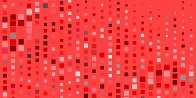 Dark Red vector template with rectangles.