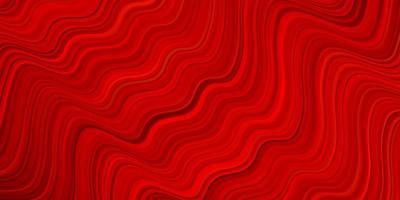 Dark Red vector background with wry lines.