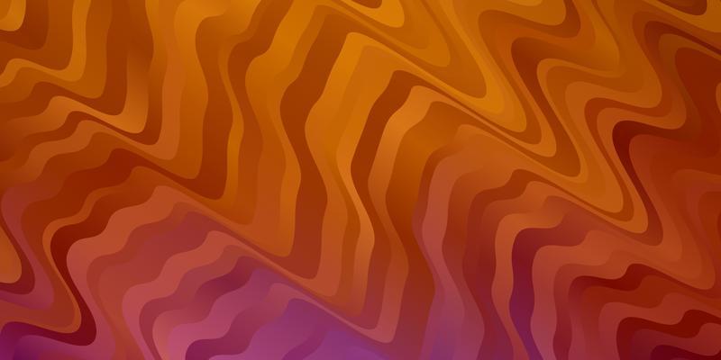 Light Pink, Yellow vector texture with wry lines.