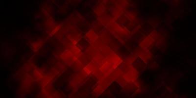 Dark Red vector background with rectangles.