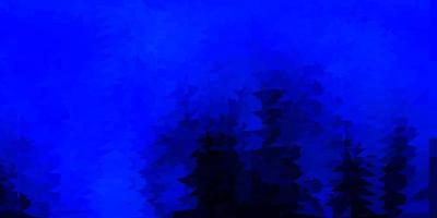 Dark blue vector gradient polygon layout.