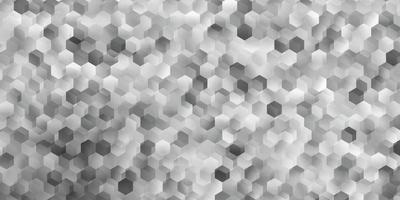 Light gray vector cover with simple hexagons.