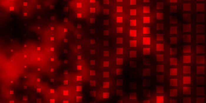 Dark Red vector background with rectangles.