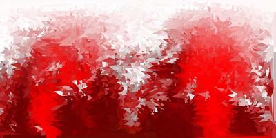 Dark red, yellow vector poly triangle template.