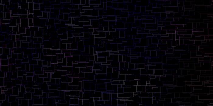 Dark Multicolor vector backdrop with rectangles.