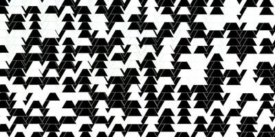 Dark Green vector pattern with lines, triangles.