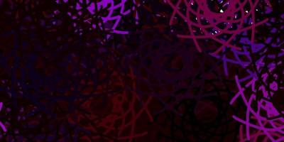 Light Blue, Red vector texture with memphis shapes.