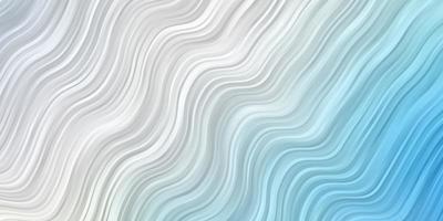 Light Blue, Green vector texture with curves.