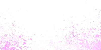 Light purple, pink vector backdrop with triangles, lines.