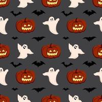 Bright dark pattern. Festive autumn decoration for Halloween vector