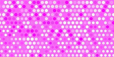 Light pink vector background with spots.