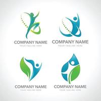 logo body wellness vector