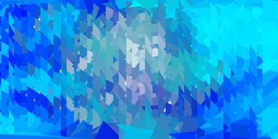 Light blue vector polygonal background.