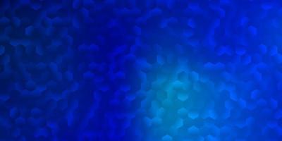 Light blue vector template in a hexagonal style.