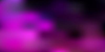 Dark purple, pink vector blurred layout.