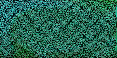 patrón de mosaico de triángulo vector verde claro.