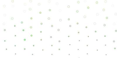 Light green vector layout with circle shapes.