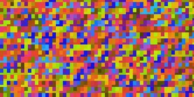 Light Multicolor vector template in rectangles.