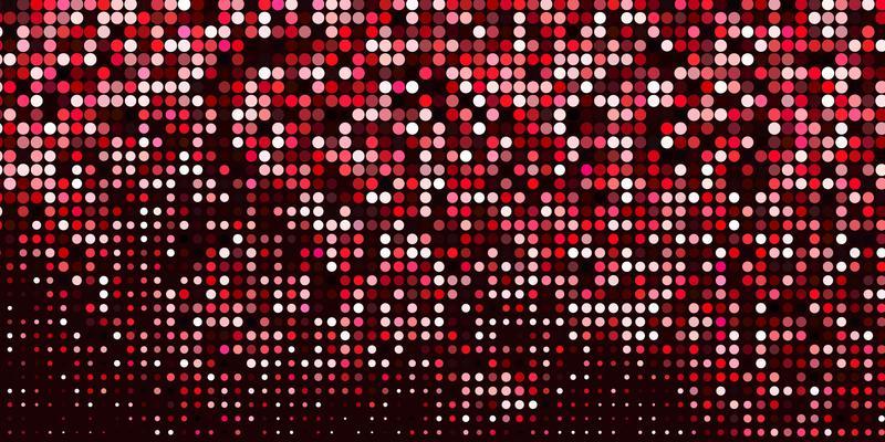 Light Pink, Red vector template with circles.