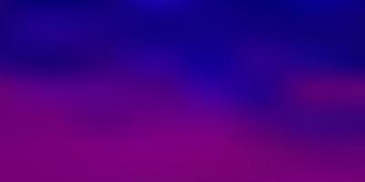 Light purple, pink vector blur backdrop.