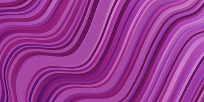 Light Purple, Pink vector texture with curves.