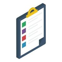 conceptos de lista de verificación de tendencias vector