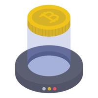 Cryptocurrency Coin Concepts vector