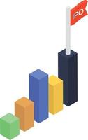 Growth Chart Concepts vector