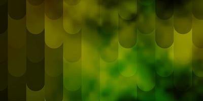 Light Green, Yellow vector layout with lines.