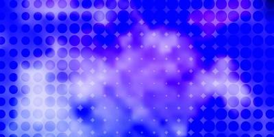 Light Purple vector layout with circles.