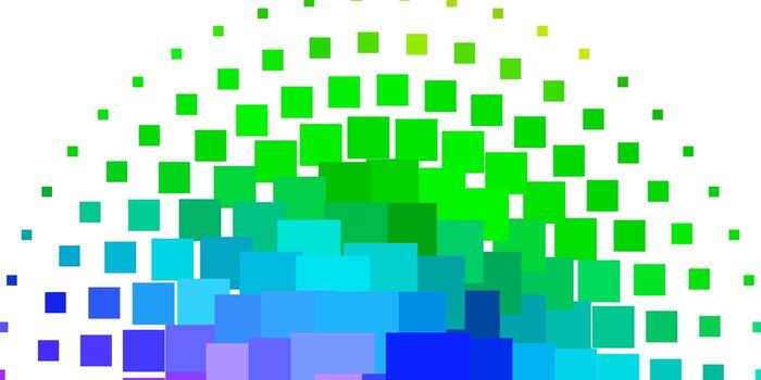 Light Multicolor vector background with rectangles.