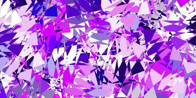 Light purple vector texture with random triangles.