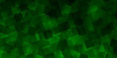 Light Green vector background with polygonal style.