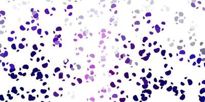 Light purple vector backdrop with chaotic shapes.