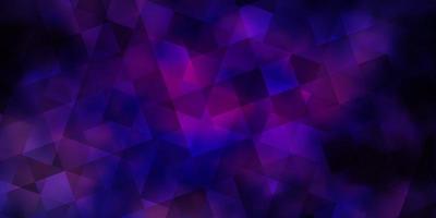 Light Purple vector texture with poly style with cubes.