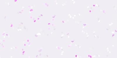 Light purple vector background with random forms.