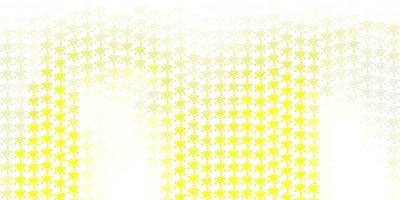 Light Red, Yellow vector pattern with coronavirus elements.