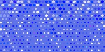 Light blue vector background with bubbles.