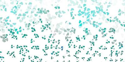 Light green vector background with random forms.