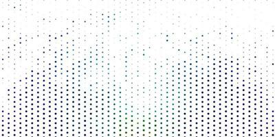 Light multicolor vector template with circles.