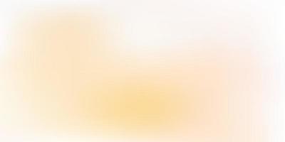 Light orange vector abstract blur backdrop.