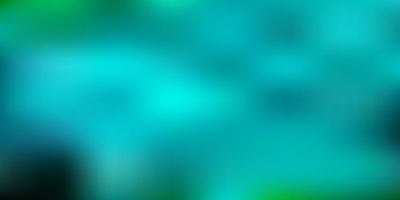 Light blue, green vector abstract blur drawing.