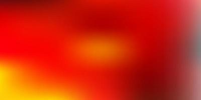 Light orange vector abstract blur template.