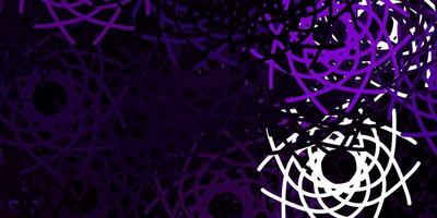 Light Pink vector backdrop with chaotic shapes.