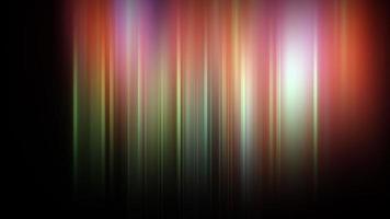 Looping Regenbogen futuristisches Flare video